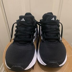 Adidas Black and White Athletic Sneakers